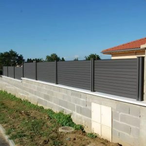 Modern WPC Fence for Garden & Home